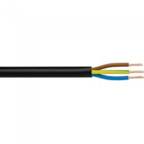 1mm 3 Core Black Flex Cable per Metre