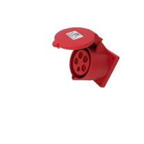 32A 5 Pin Panel Mounted Socket IP44