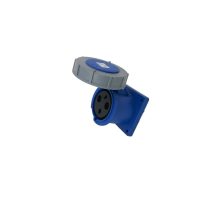 63A 3 Pin Panel Mounted Socket IP67