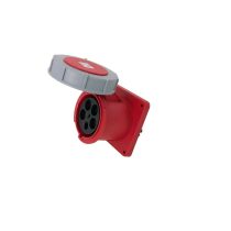 63A 5 Pin Panel Mounted Socket IP67