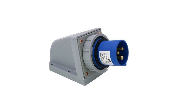 16A 3 Pin Wall Mounted Plug IP67