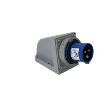 32A 3 Pin Wall Mounted Plug IP67