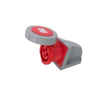 32A 4 Pin Wall Mounted Socket IP67
