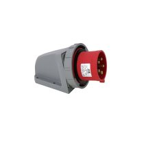 32A 5 Pin Wall Mounted Plug IP67
