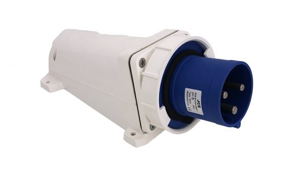 63A 3 Pin Wall Mounted Plug IP67