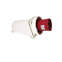 63A 4 Pin Wall Mounted Plug IP67