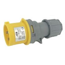 JCE 16A 3 Pin 110V Yellow Trailing Plug 240V IP44