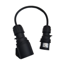 16A Plug - 32A Socket Adaptor 2.5mm H07RNF - 0.5M