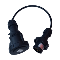 16A Plug - 32A Socket Adaptor IP67 2.5mm H07RNF - 0.5M