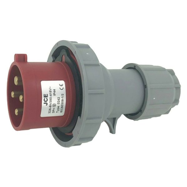 32amp 4 pin trailing plug IP67