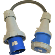 125A Plug – 63A Socket Adaptor IP67 10mm H07RNF