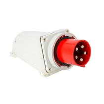Rolec 63A 5 Pin Wall Mounted Plug IP67