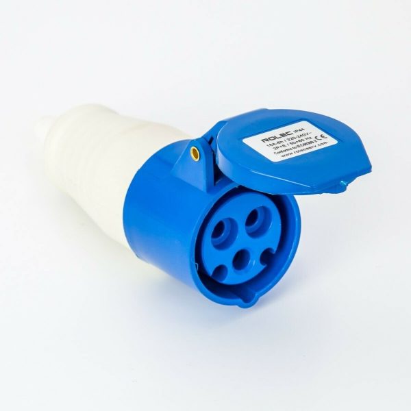 Rolec 16A 3 Pin Blue Trailing Socket