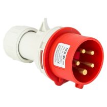 Rolec 16A 5 Pin Red Trailing Plug 415V IP44