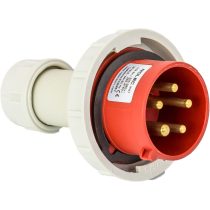 Rolec 16A 5 Pin Red Trailing Plug 415V IP67