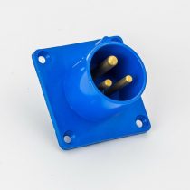 Rolec Panel Mounted 16A 3 Pin Plug IP44